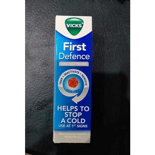 Vicks First Defence Nasal Spray cold virus stop Shopee Philippines