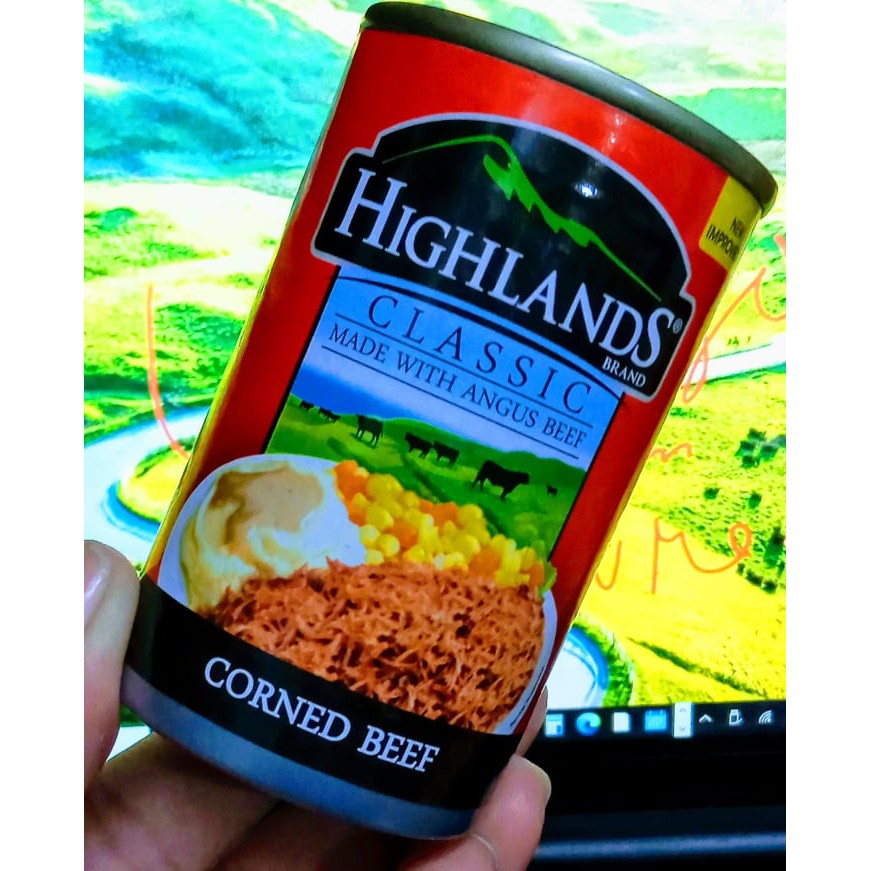 Highlands CLASSIC Made with Angus Beef (Corned Beef )150g Shopee