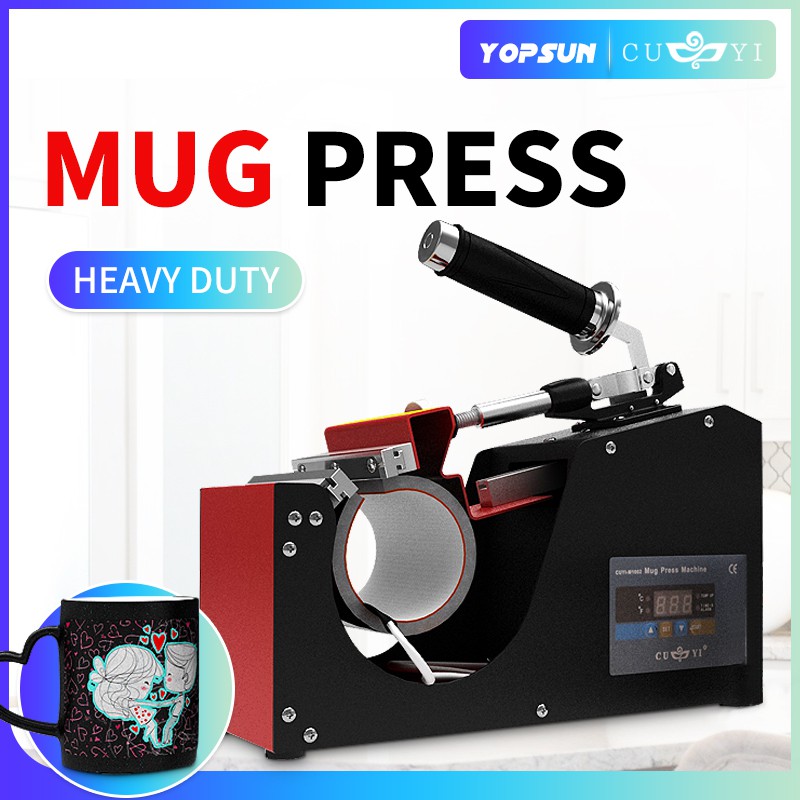 Cuyi Mug Press Machine Sublimation White Mug Press Machine For LOGO