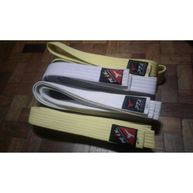 Taekwondo belts (kix and peak) Shopee Philippines