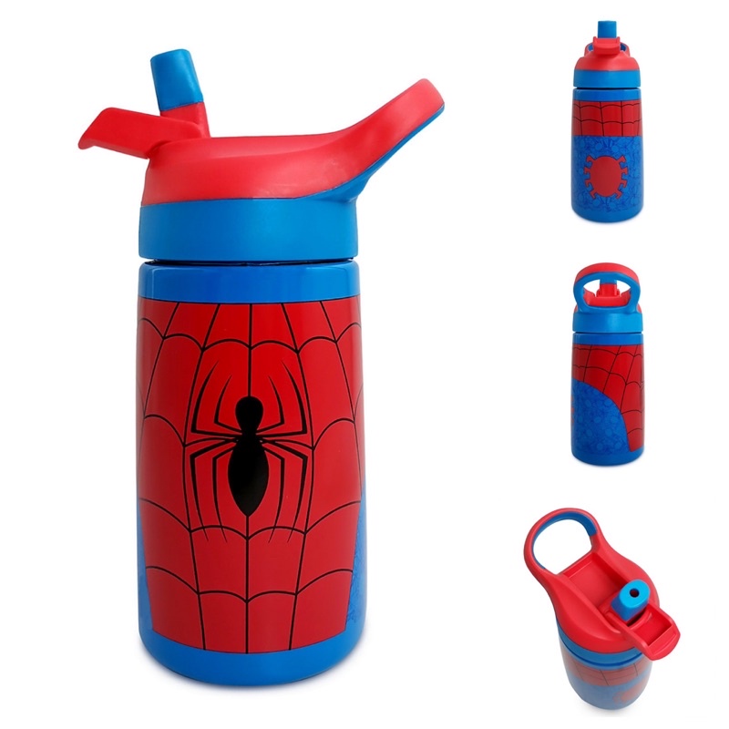 Spiderman 20oz Stainless Water Bottle (Disney Store Original) Shopee