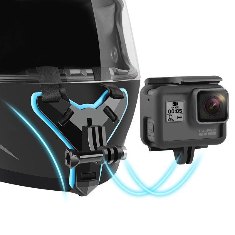 FULL FACE CHIN MOUNT FOR ALL ACTION CAMERA (GOPRO/EKEN/AKASO/DJI