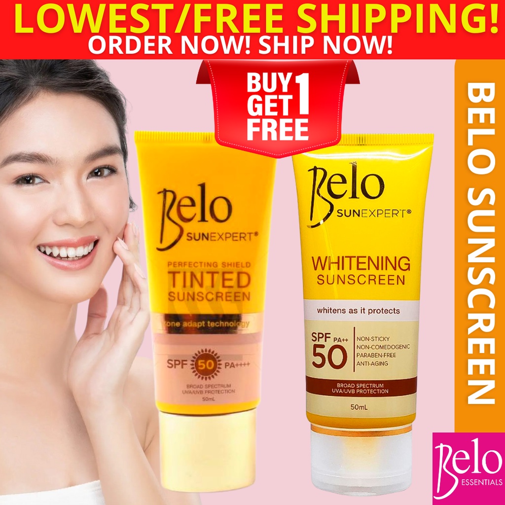 BELO SUNSCREEN 50ml Tinted Sunscreen Whitening Sunscreen Belo