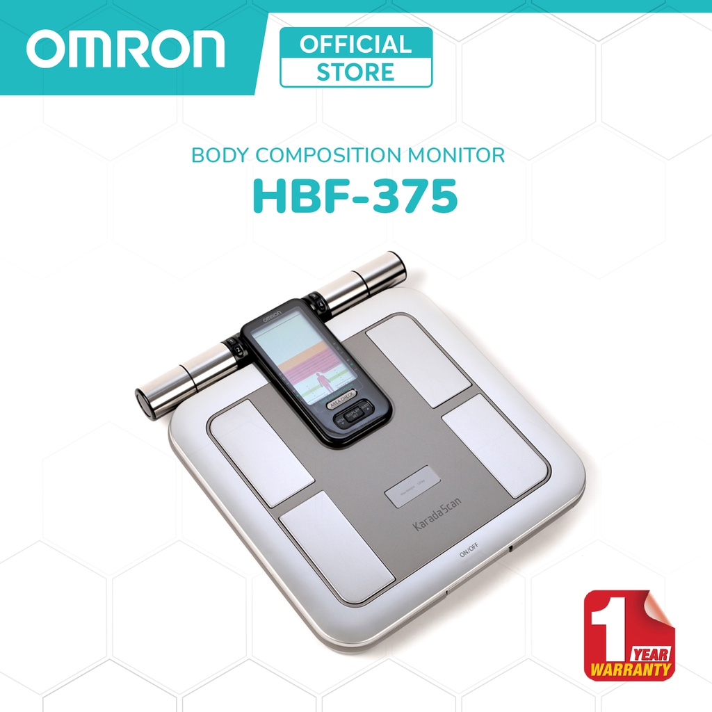 Omron HBF375 Digital Karada Scan Body Composition Monitor Shopee