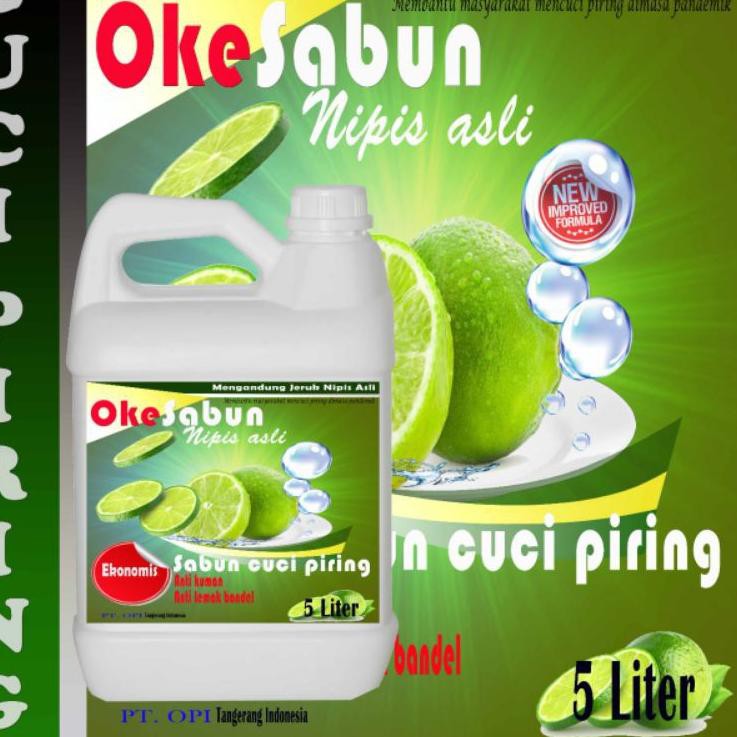 500ml Dish Washing Soap 1 Liter 5 Liter Okay Original Lime Soap From