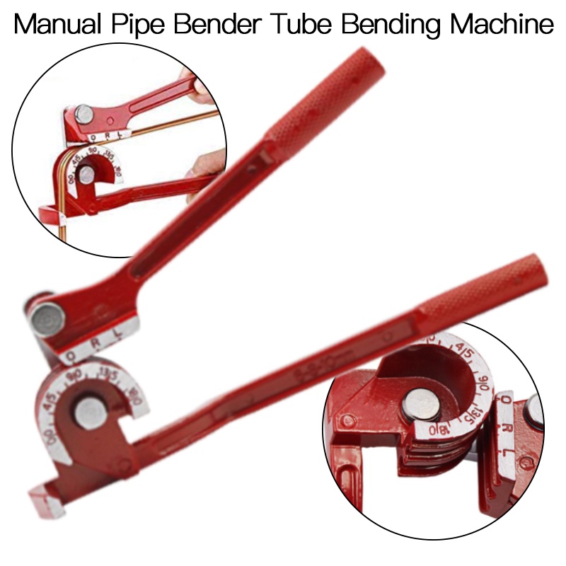 Manual Pipe Bender Tube Bending Machine 6mm 8mm 10mm Tubing Bender For