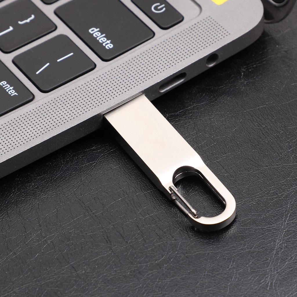 128GB Keychain USB Flash Drive Metal Pendrive 64GB High Speed USB 32GB