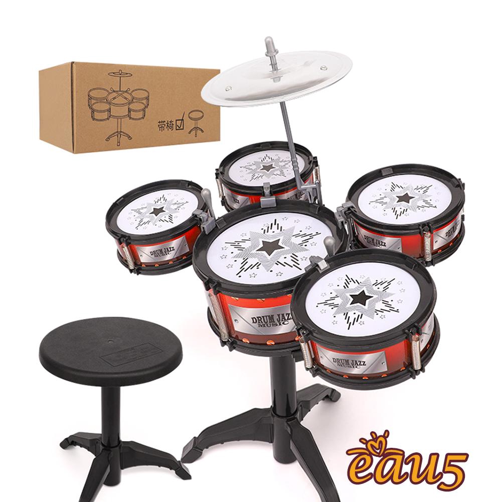 ☜♠☞Jazz Drum Musical Toys Percussion Cultivate Sense of Music Early