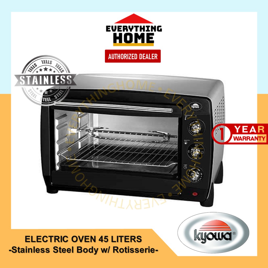 Kyowa Electric Oven w/ Rotisserie 45 Liters / KW3315 Shopee Philippines