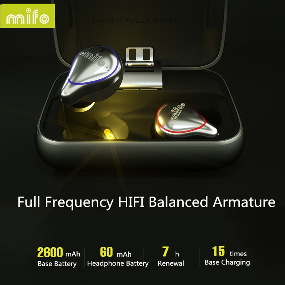 Mifo O5 TWS Bluetooth 5.0 Wireless Headphones Mini InEar