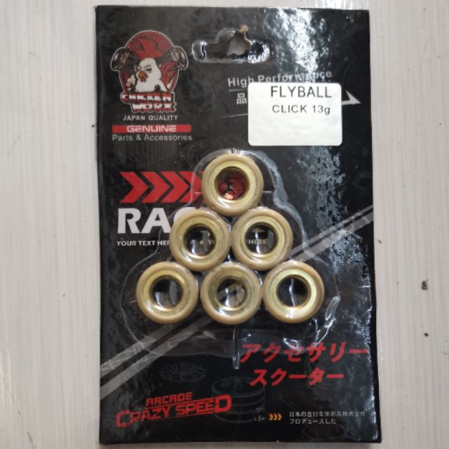 Flyball honda click 125/150 13grams Shopee Philippines