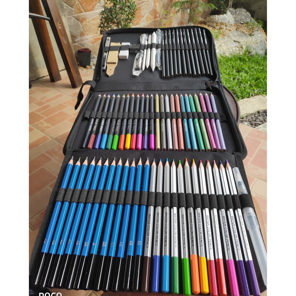 Set of 71 Sketching Pencils/Drawing Sketch Kit