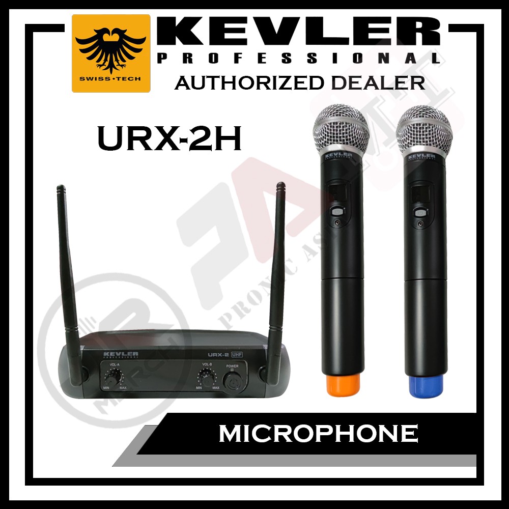 KEVLER (URX2H) Dual Wireless Handheld Microphone SET Shopee Philippines