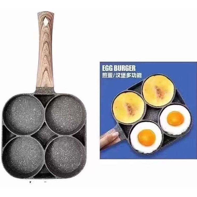 MINI912 New MINI NonStick Frying Pan FourHole Fried Egg Pan Frying