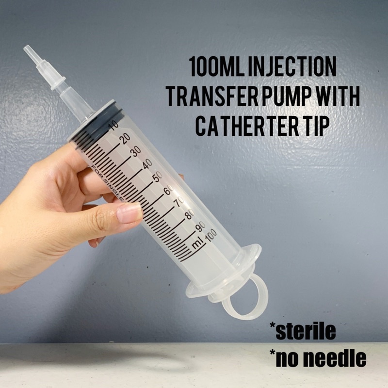 100ml large volume syringe disposable syringe injection transfer pump