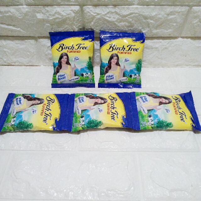 BIRCH TREE FORTIFIED POWDERED MILK 33G PACK OF ubicaciondepersonas