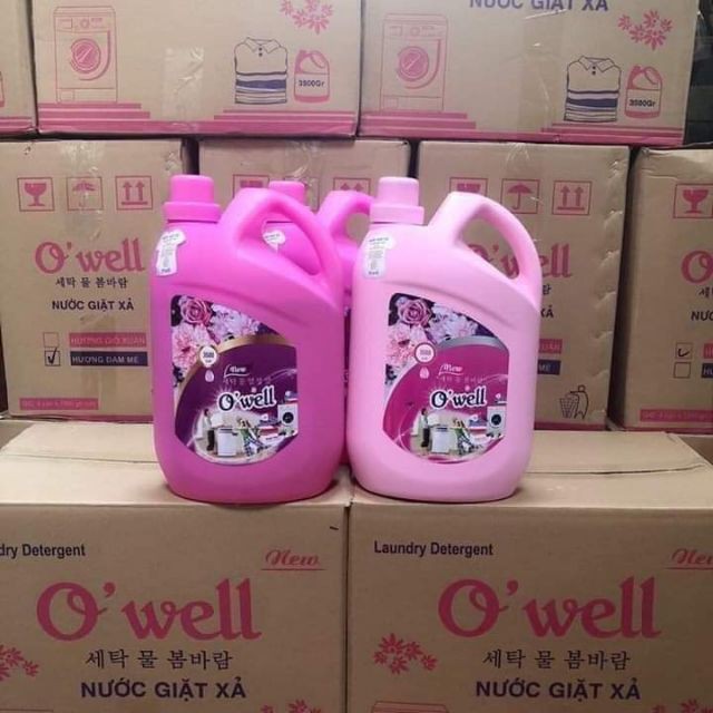 No refunds, owell comfort laundry detergent without rinsing 3.5l