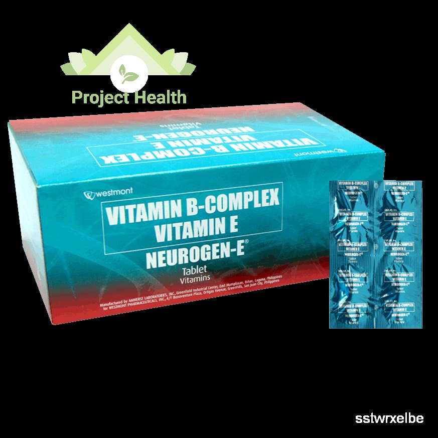 NEUROGEN E Vitamin B Complex + Vitamin E 20 Tablets Multivitamins for