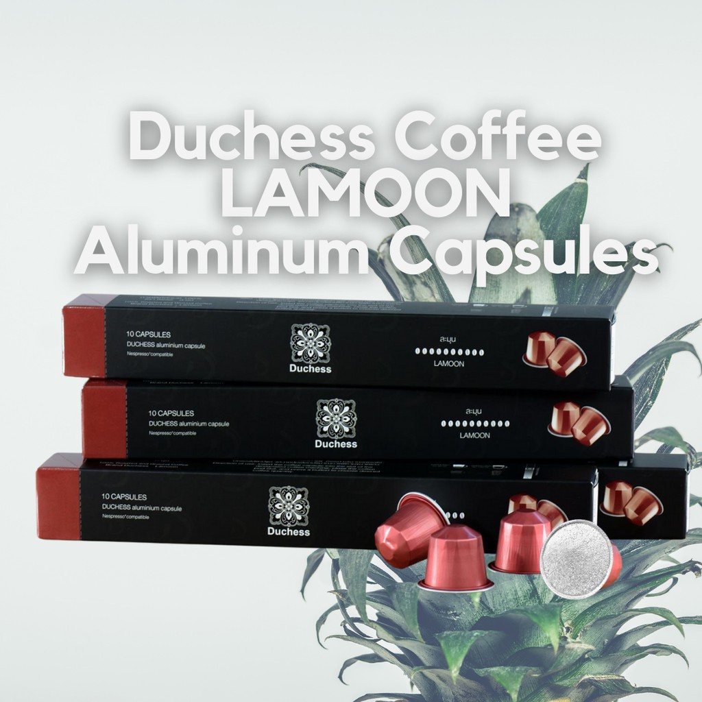 DUCHESS COFFEE LAMOON NESPRESSO ALUMINUM COMPATIBLE CAPSULES PODS