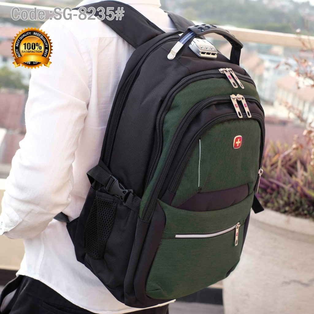 Men BACKPACK SWISSGEAR BACKPACK Guys SG8235 Shopee Philippines