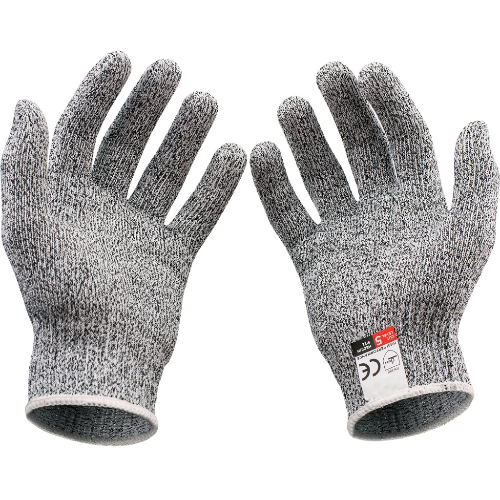 1Pair AntiCutting Safety Gloves Kitchen CutResistant Protective Anti