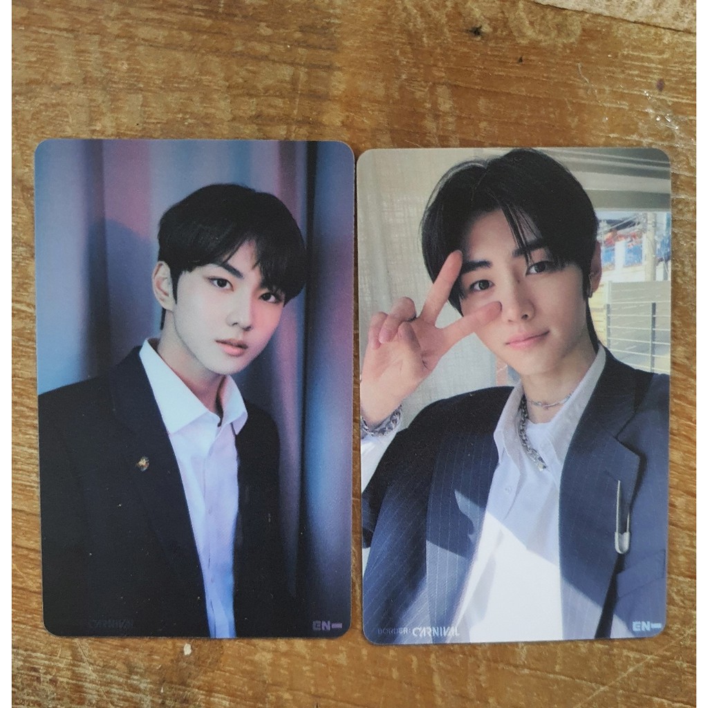 [SALE] Official Enhypen Carnival Photocard 2021 Lucky Draw Shopee Philippines