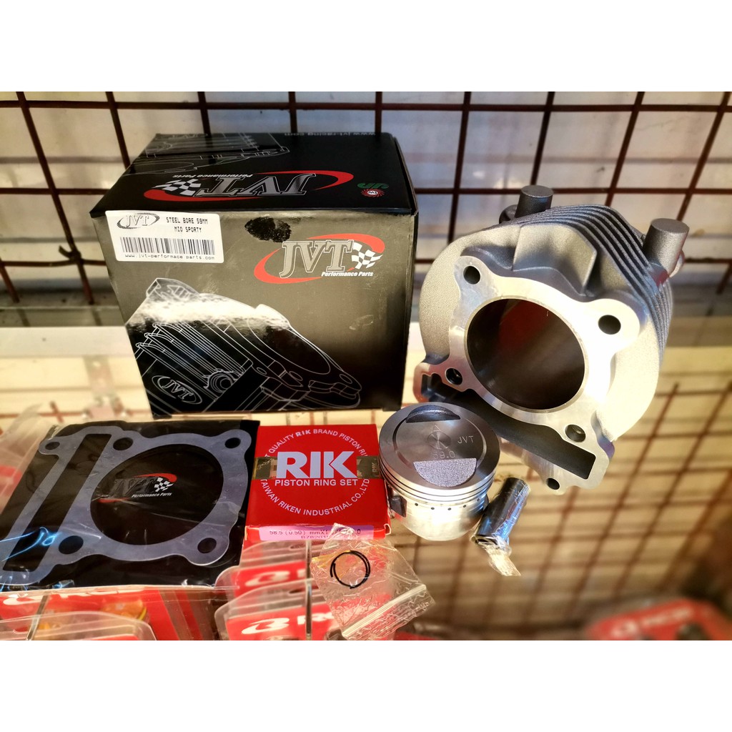 JVT block mio sporty 59mm(steel bore) Shopee Philippines