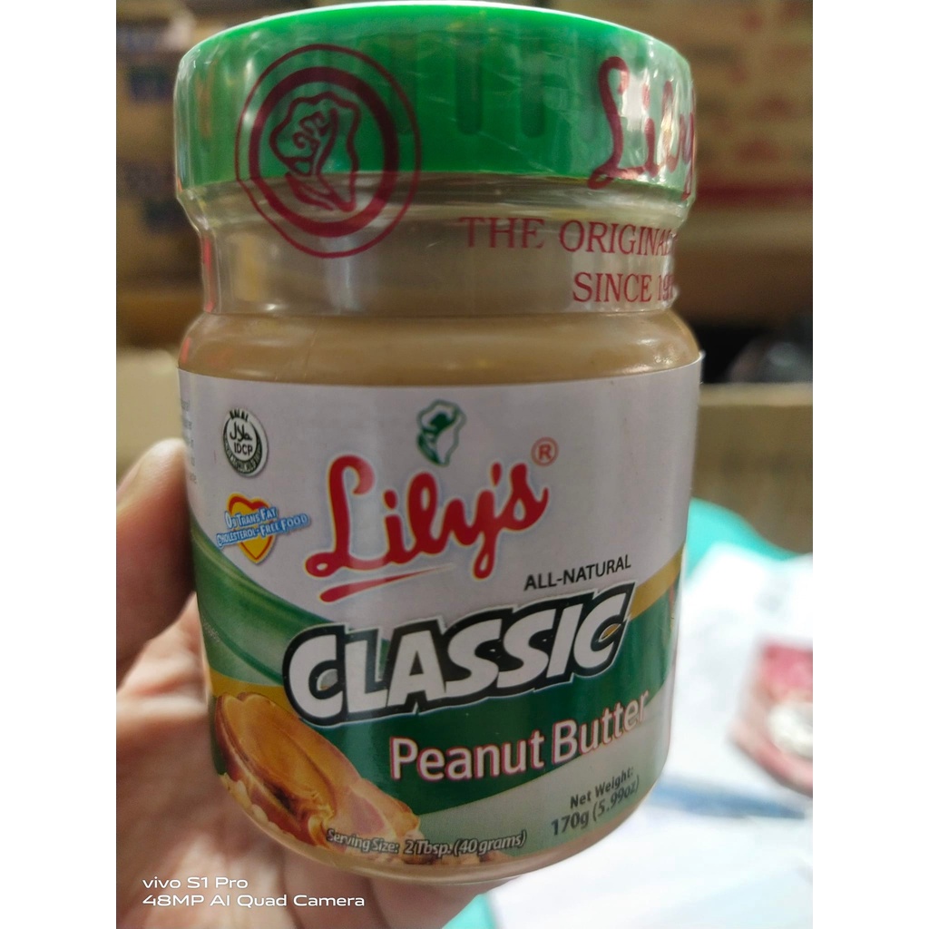 Lily's Peanut Butter Plastic 170g Shopee Philippines