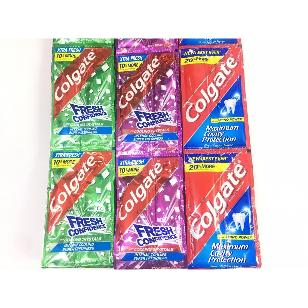 Colgate Toothpaste Twin Sachet 22gx6s Shopee Philippines