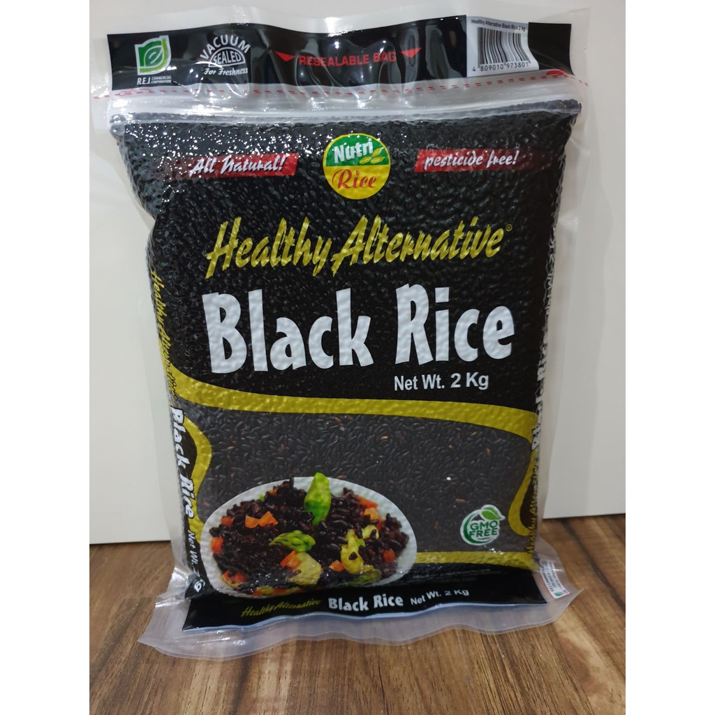 Healthy Alternative Black Rice 2Kg | Shopee Philippines