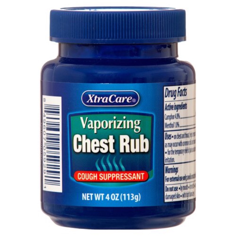 XTRA CARE VAPORIZING CHEST RUB 113g Shopee Philippines