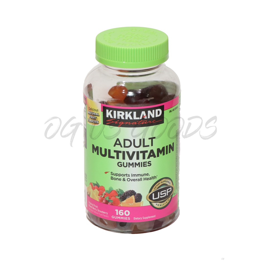 Kirkland Signature Adult Multivitamin 160 Gummies Shopee Philippines