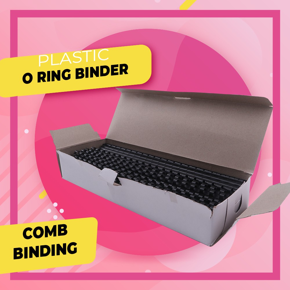 Plastic Ring Binder A4 Size (8mm / 10mm / 12mm / 14mm / 16mm) Comb