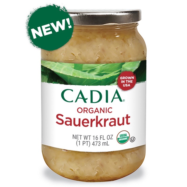 Cadia sauerkraut 16oz / Woodstock Organic Sauerkraut, 16 Oz Shopee