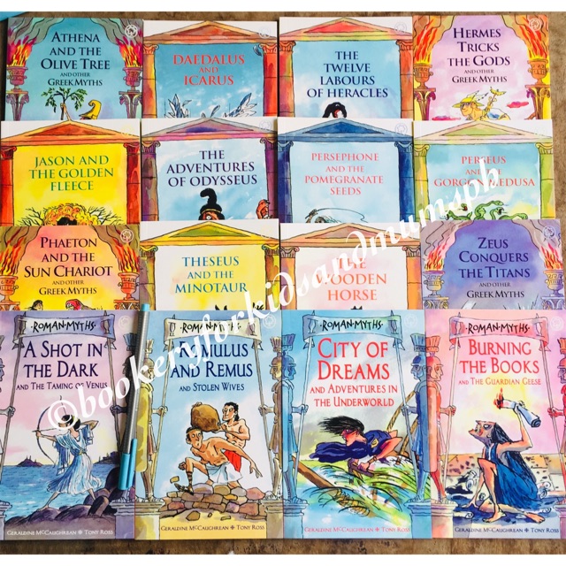 ANCIENT MYTHS Collection CHAPTER BOOK (16 books) brand new