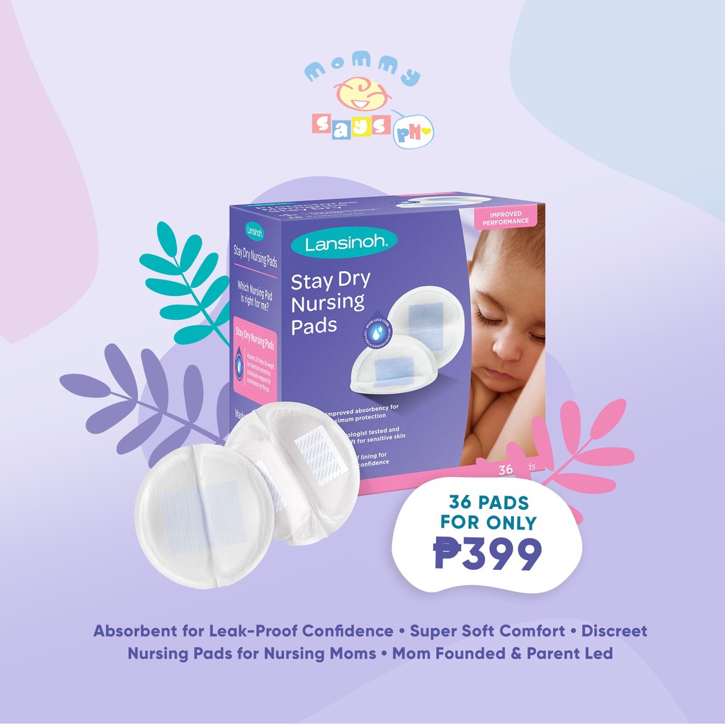Lansinoh Stay Dry Nursing Pads, 36 count Shopee Philippines