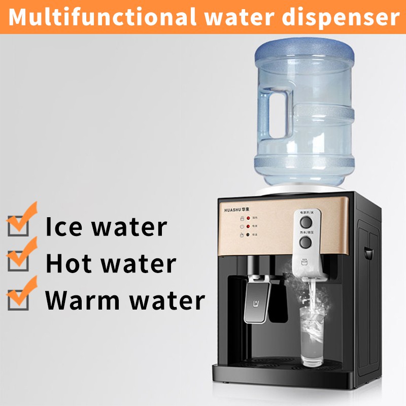 Cold Water/Hot And Normal Table Top Water Dispenser Cold Electric Water Dispenser Plastic Water