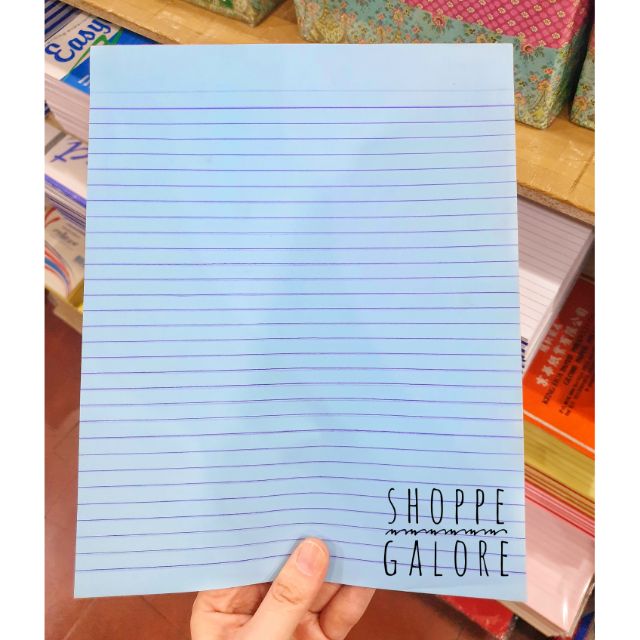 ADVANCE COLORED INTERMEDIATE PAD PAPER Shopee Philippines