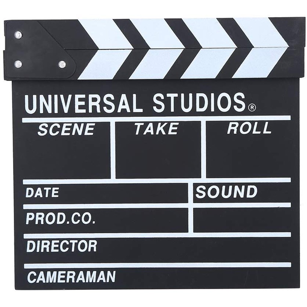 Director Video Scene Clapperboard TV Movie Clapper Board Film Slate