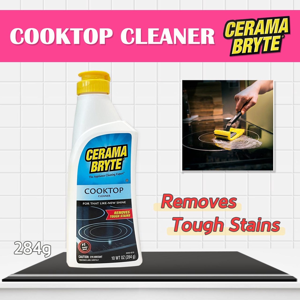CERAMA BRYTE Cooktop Cleaner 284g /induction stove oven Cleaner Shopee Philippines