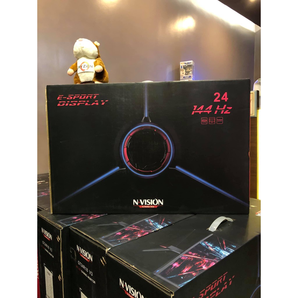 NVISION GT24R18 V3 24 INCH 144HZ CURVED GAMING MONITOR Shopee Philippines