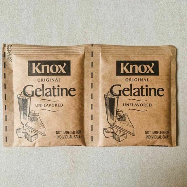 Knox Clear Colorless Unflavored Gelatin Gelatine Ferna SACHET Shopee
