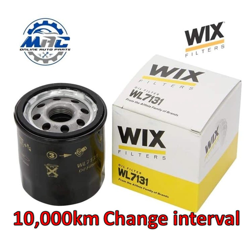 WIX Oil Filter WL7131 / Vic C110 cross Reference (TOYOTA) Shopee