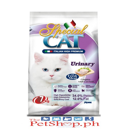 MONGE SPECIAL CAT DRY FOOD URINARY 7KG original packaging Shopee