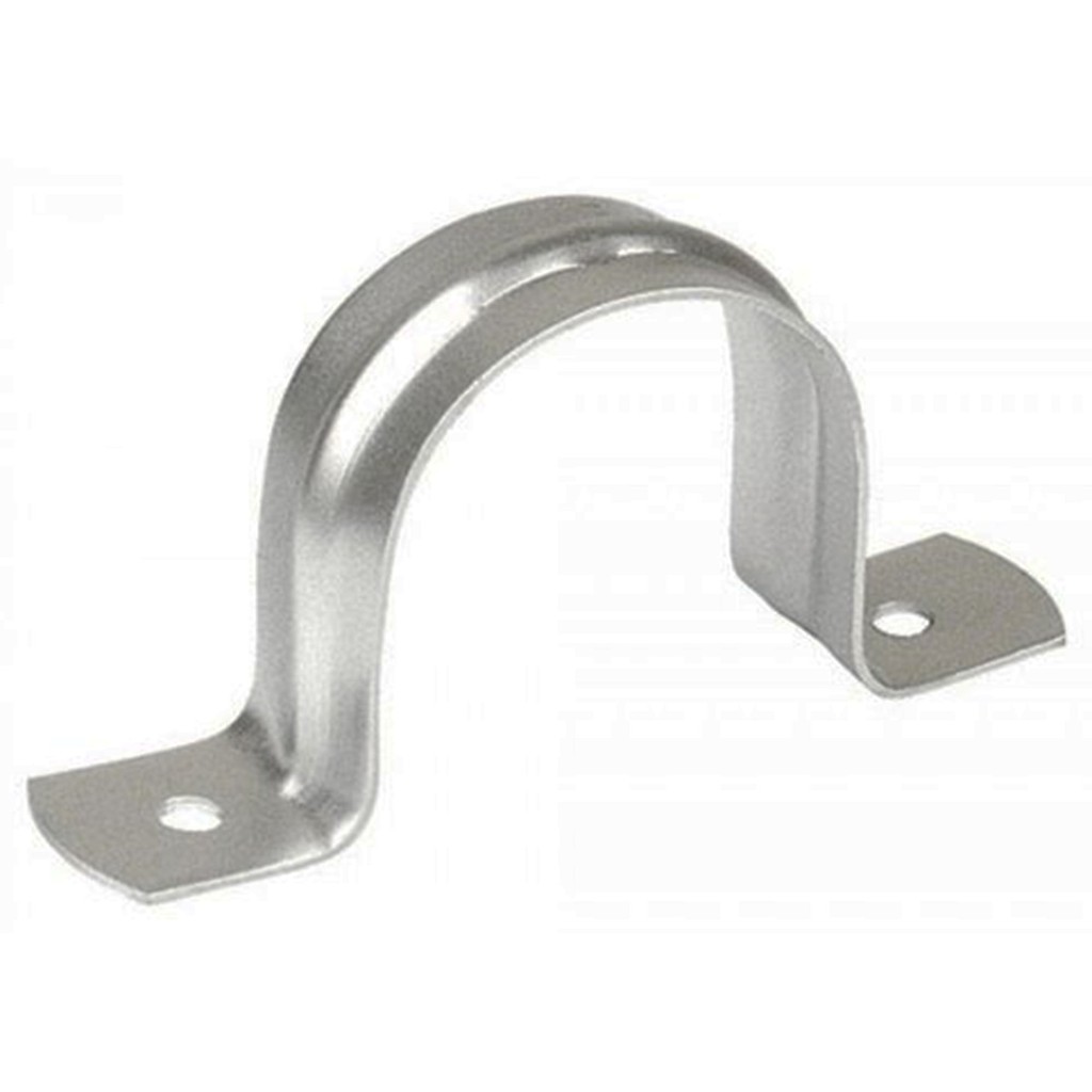 CONDUIT METAL CLAMP DOUBLE HOLE 1/2" ( PRICE PER PIECE ) Shopee