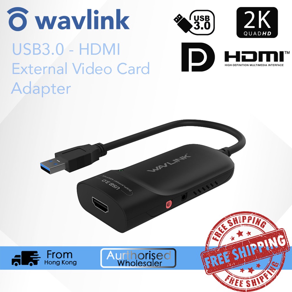 Wavlink DisplayLink USB to HDMI 2K Video Graphic Adapter (UG3501H