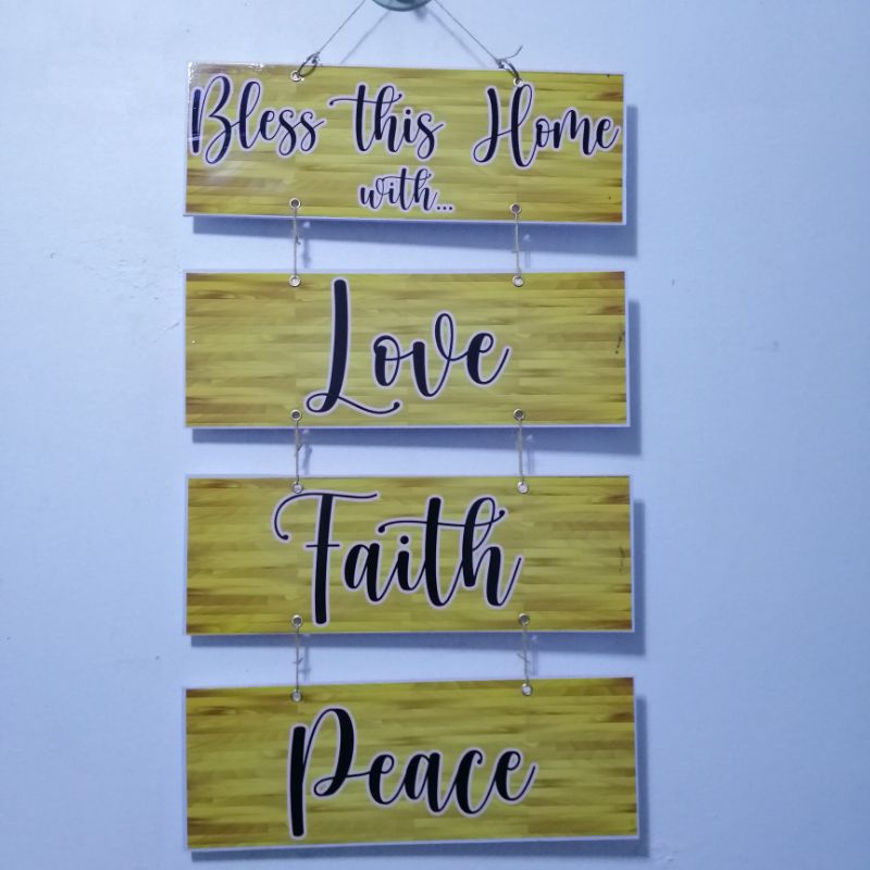 CUSTOMIZED SINTRA BOARD WALL DECOR Shopee Philippines