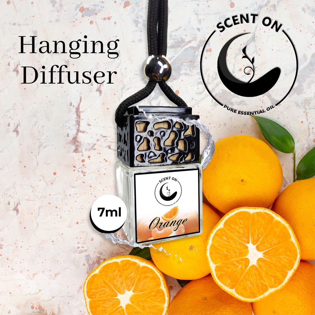 Orange 100 Pure Premium Oil Car Aircon Hanging Diffuser Shopee
