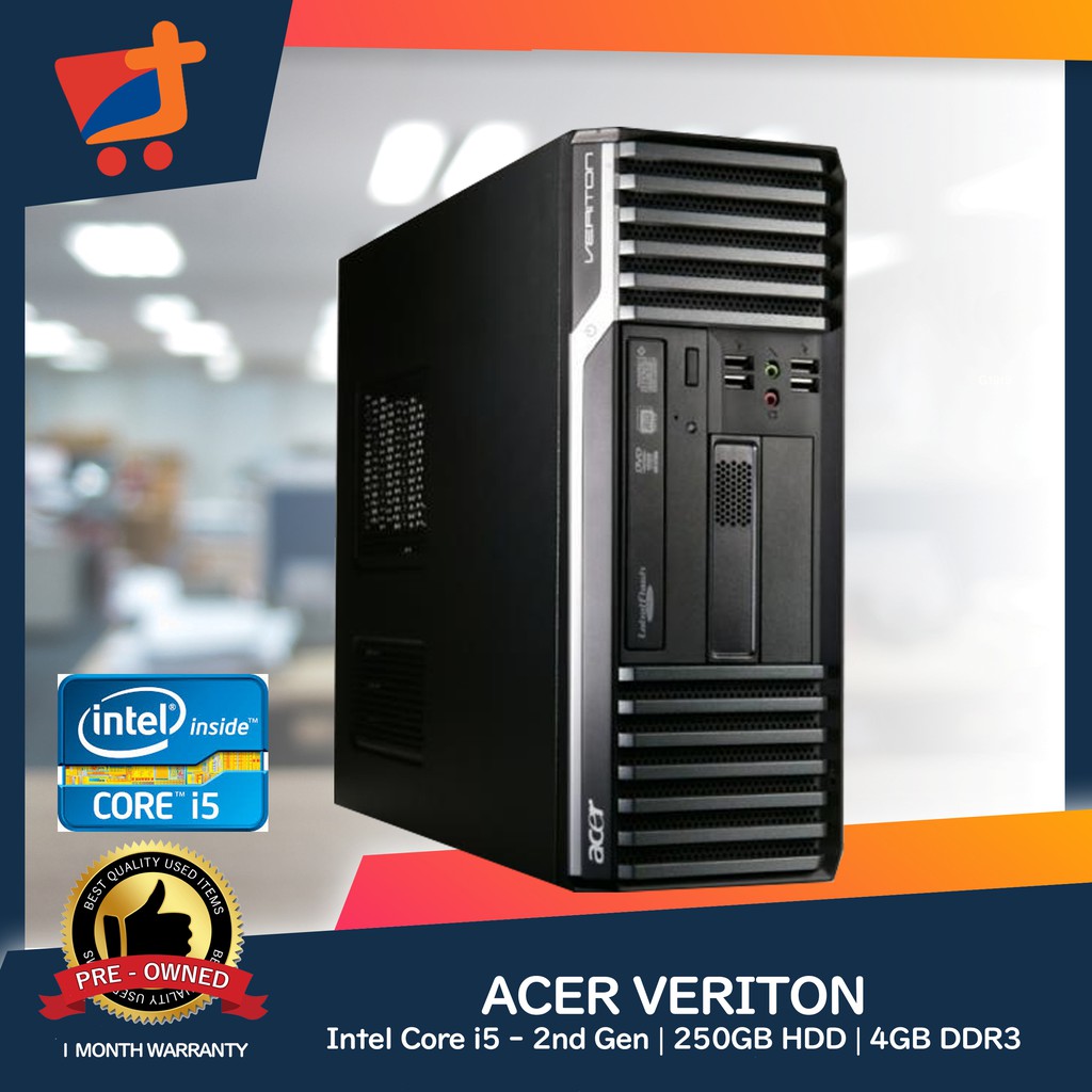 Acer Veriton S6620G Intel i5 2nd Gen SFF Slim Desktop PC / Computer