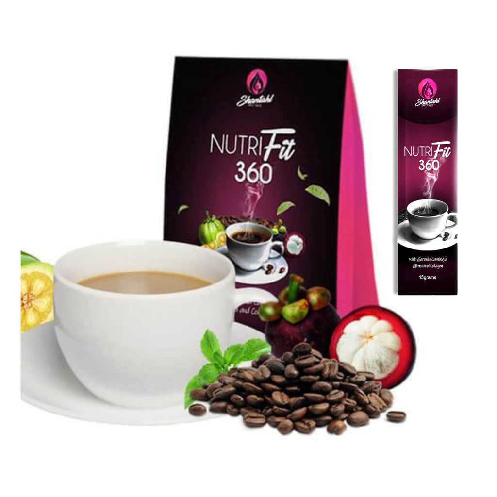NutriFit 360 Coffee 7 sachets Shopee Philippines